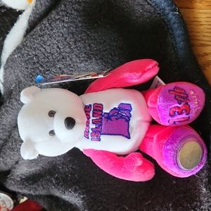 Limited Treasures coin bear, Rhode Island with tags.